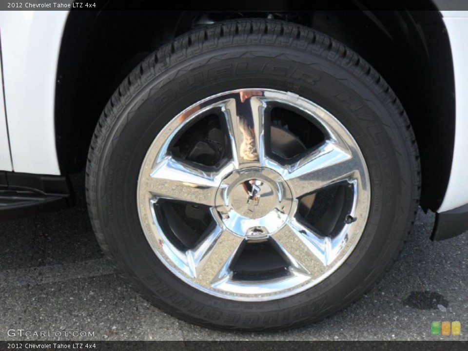 2012 Chevrolet Tahoe LTZ 4x4 Wheel and Tire Photo #54732800