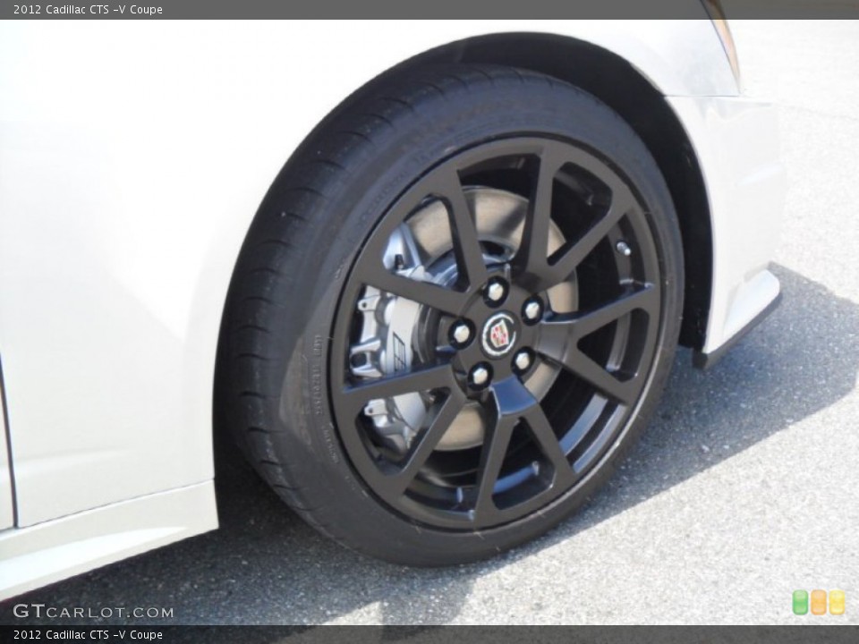 2012 Cadillac CTS -V Coupe Wheel and Tire Photo #54733967
