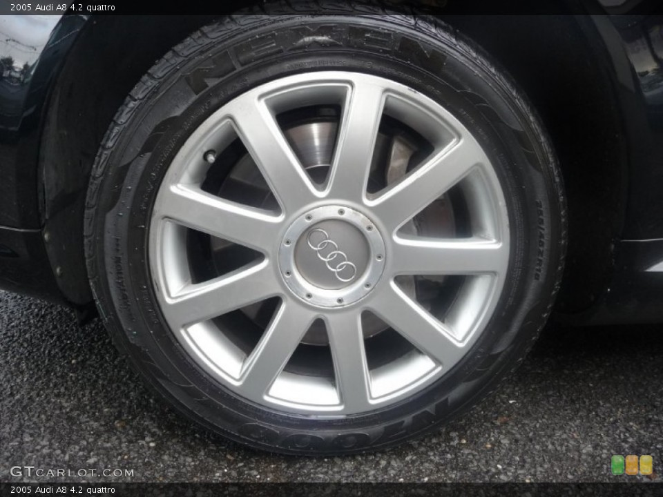 2005 Audi A8 4.2 quattro Wheel and Tire Photo #54735191