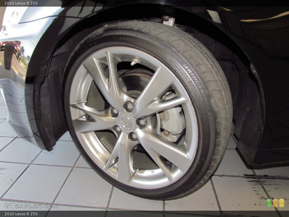 2010 Lexus IS 250 Wheel and Tire Photo #54740896
