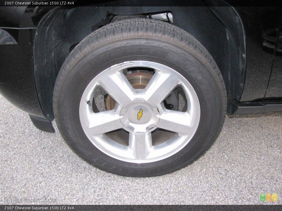 2007 Chevrolet Suburban 1500 LTZ 4x4 Wheel and Tire Photo #54747666