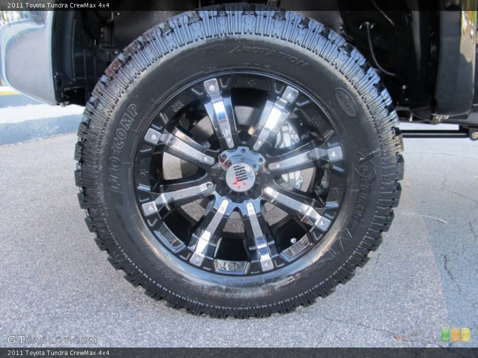 2011 Toyota Tundra Custom Wheel and Tire Photo #54748761