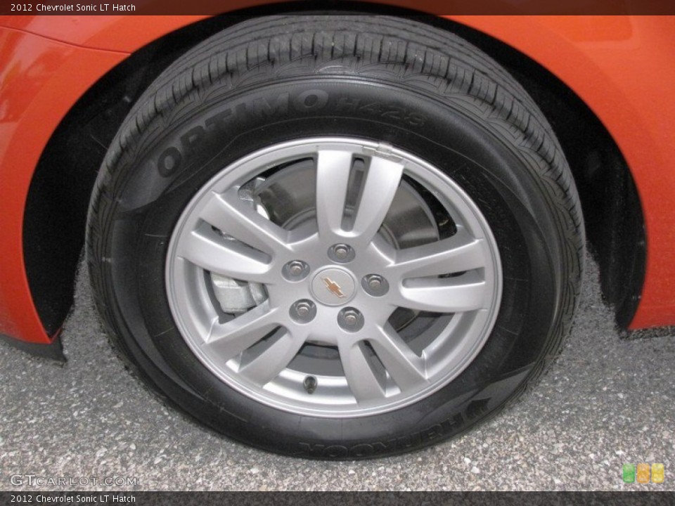 2012 Chevrolet Sonic LT Hatch Wheel and Tire Photo #54749018