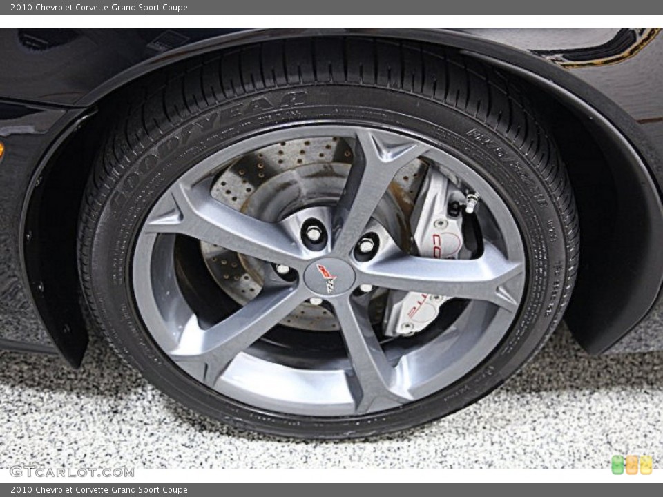 2010 Chevrolet Corvette Grand Sport Coupe Wheel and Tire Photo #54754764