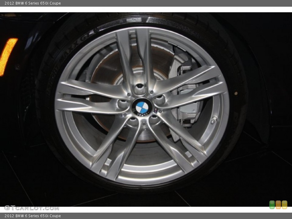 2012 BMW 6 Series 650i Coupe Wheel and Tire Photo #54758196