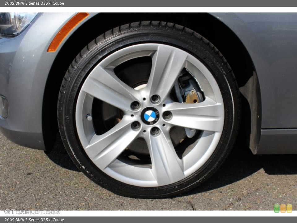 2009 BMW 3 Series 335xi Coupe Wheel and Tire Photo #54760883