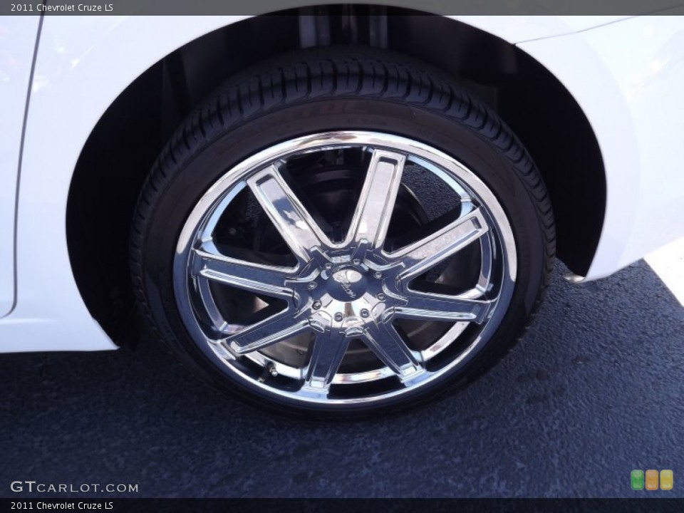 2011 Chevrolet Cruze Custom Wheel and Tire Photo #54762318