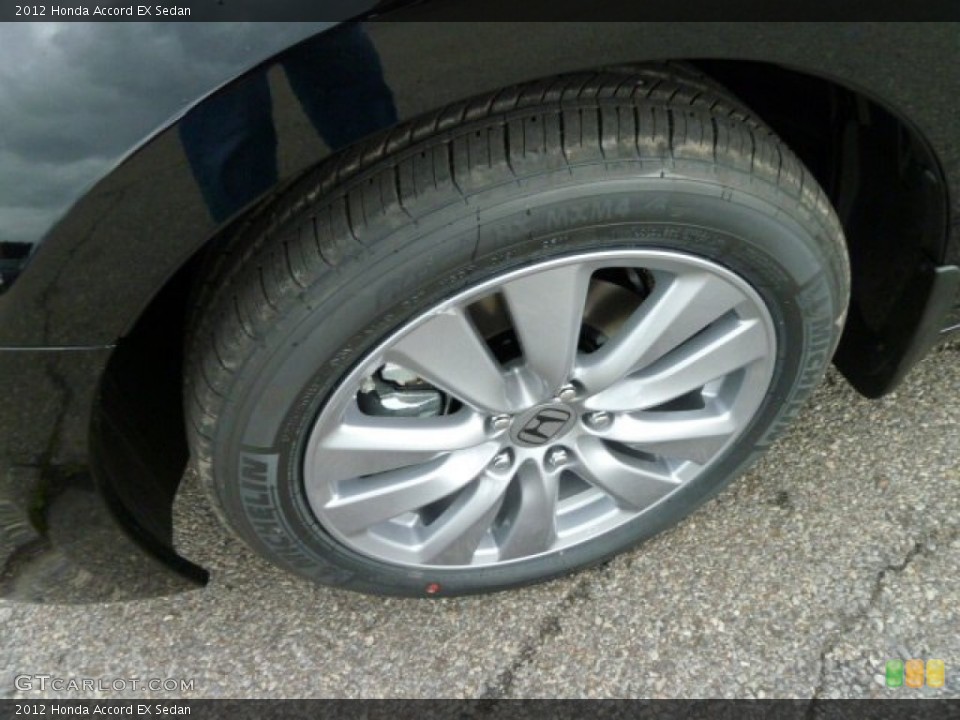 2012 Honda Accord EX Sedan Wheel and Tire Photo #54762795