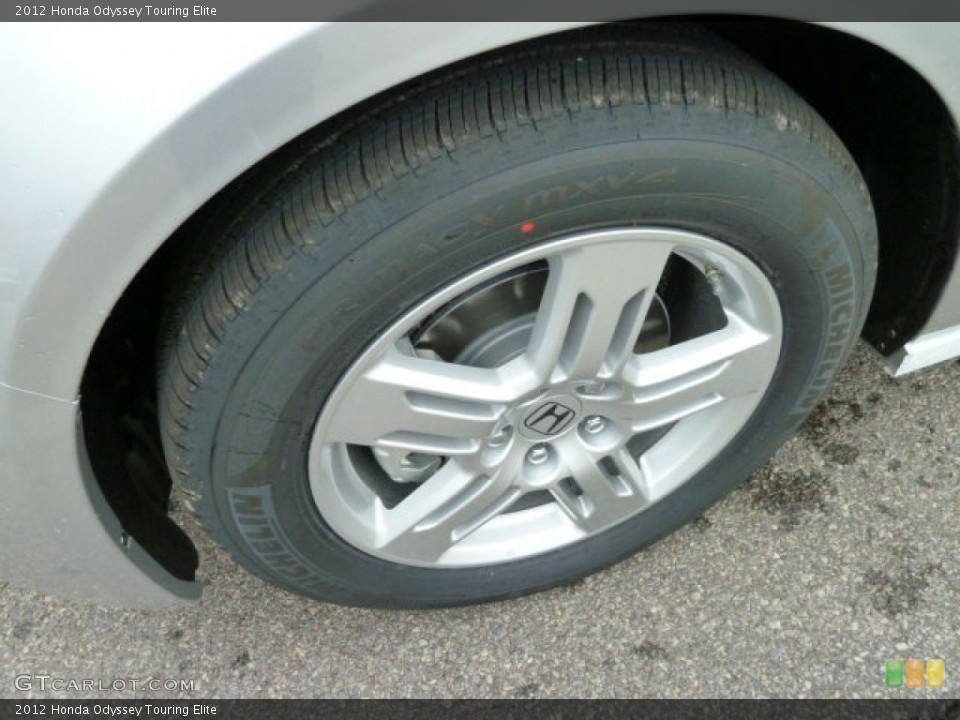 2012 Honda Odyssey Touring Elite Wheel and Tire Photo #54762960