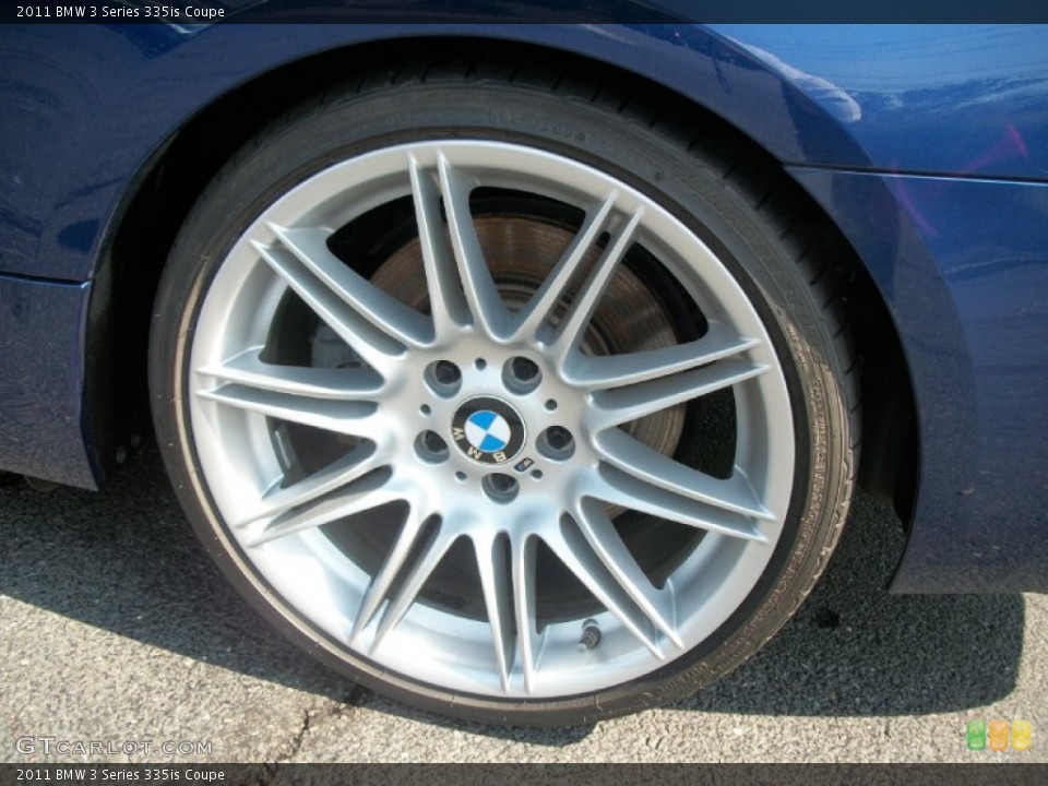 2011 BMW 3 Series 335is Coupe Wheel and Tire Photo #54763434