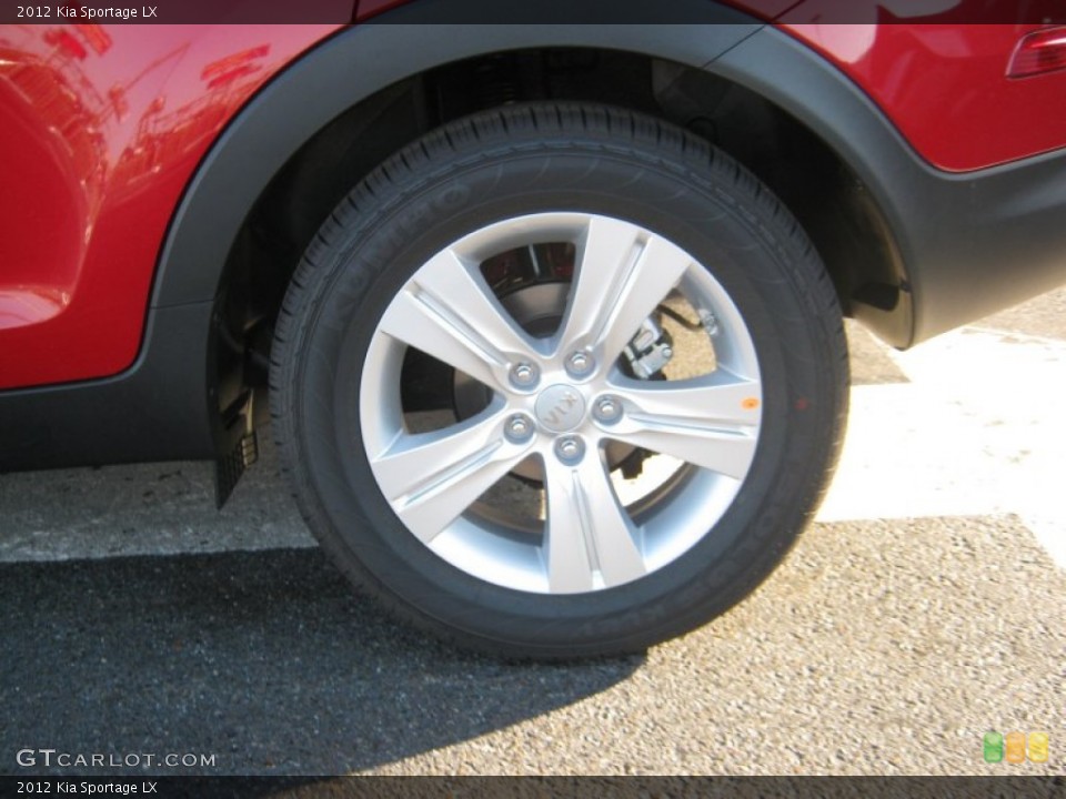 2012 Kia Sportage LX Wheel and Tire Photo #54766914
