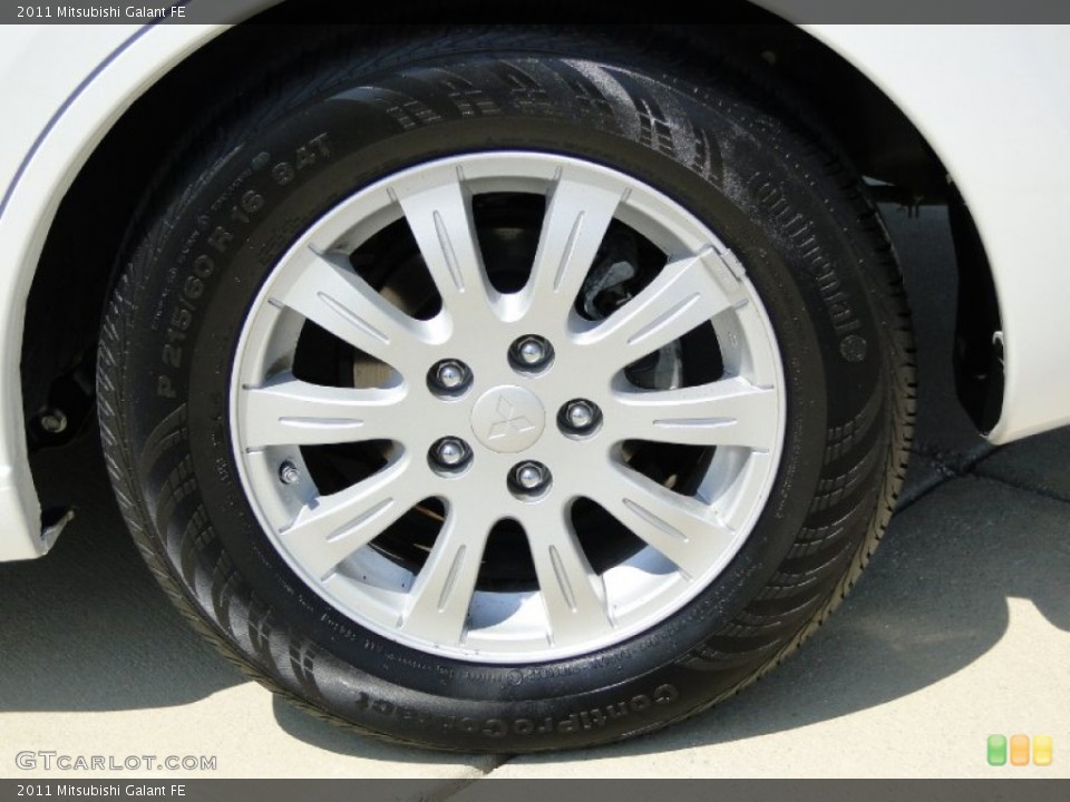 2011 Mitsubishi Galant FE Wheel and Tire Photo #54768813
