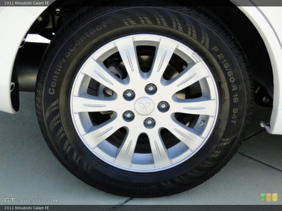 2011 Mitsubishi Galant FE Wheel and Tire Photo #54768822