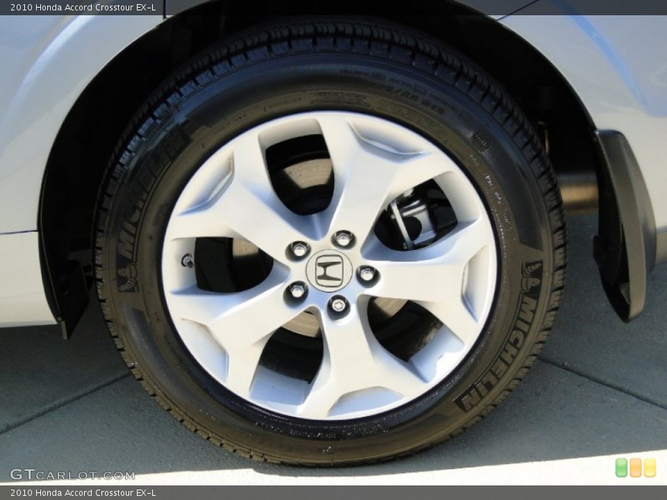 2010 Honda Accord Crosstour EX-L Wheel and Tire Photo #54769500