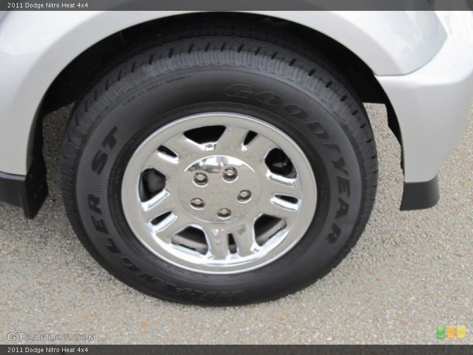 2011 Dodge Nitro Heat 4x4 Wheel and Tire Photo #54770815