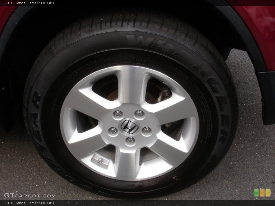 2010 Honda Element EX 4WD Wheel and Tire Photo #54772484
