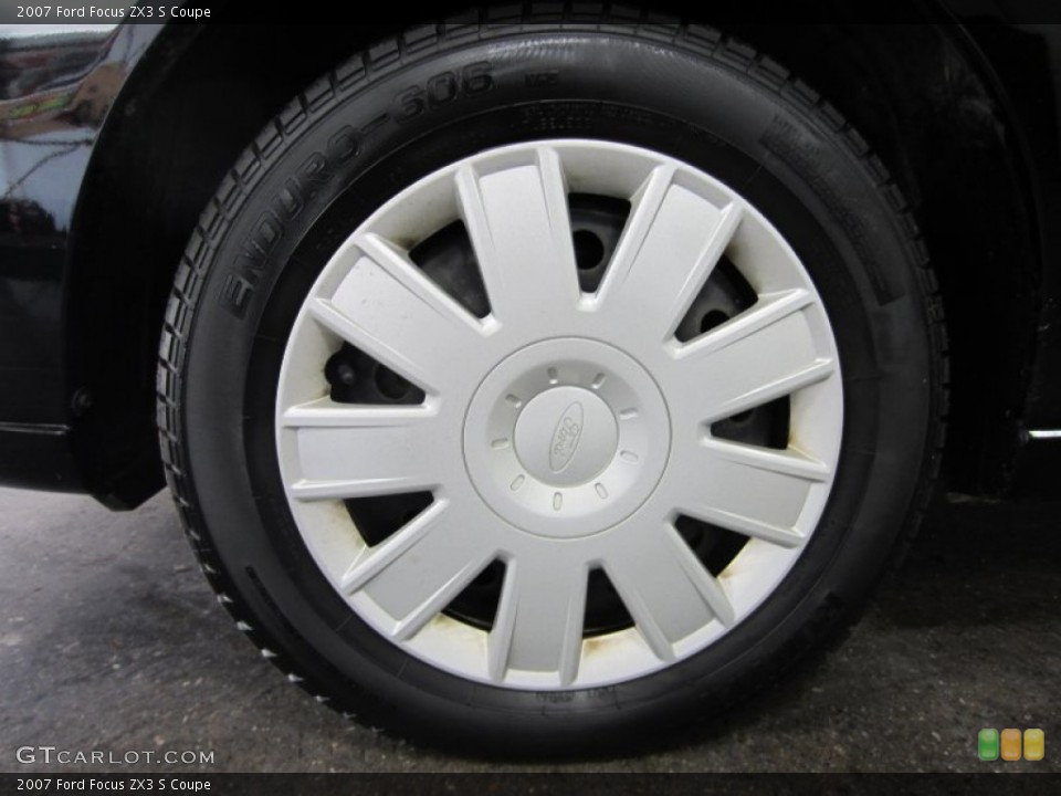 2007 Ford Focus ZX3 S Coupe Wheel and Tire Photo #54775053