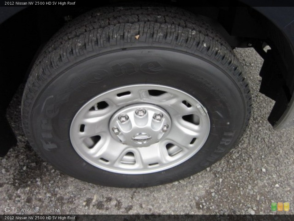 2012 Nissan NV 2500 HD SV High Roof Wheel and Tire Photo #54776340