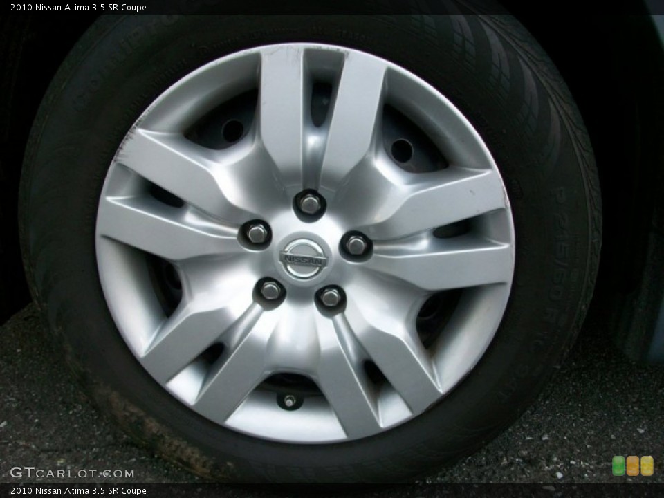 2010 Nissan Altima 3.5 SR Coupe Wheel and Tire Photo #54777150