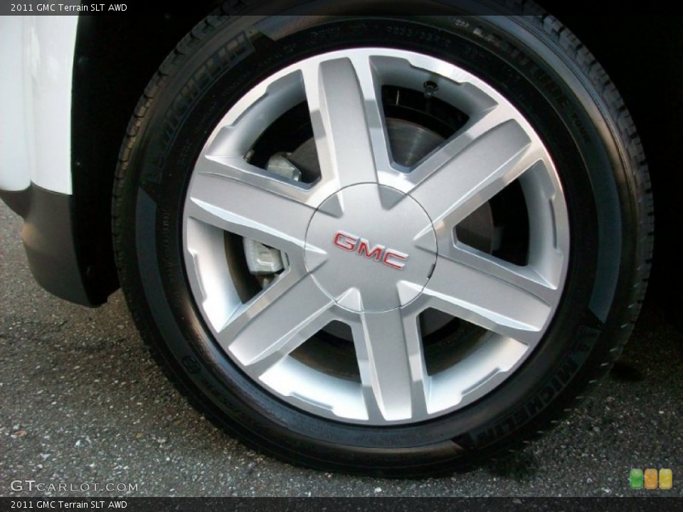 2011 GMC Terrain SLT AWD Wheel and Tire Photo #54777297