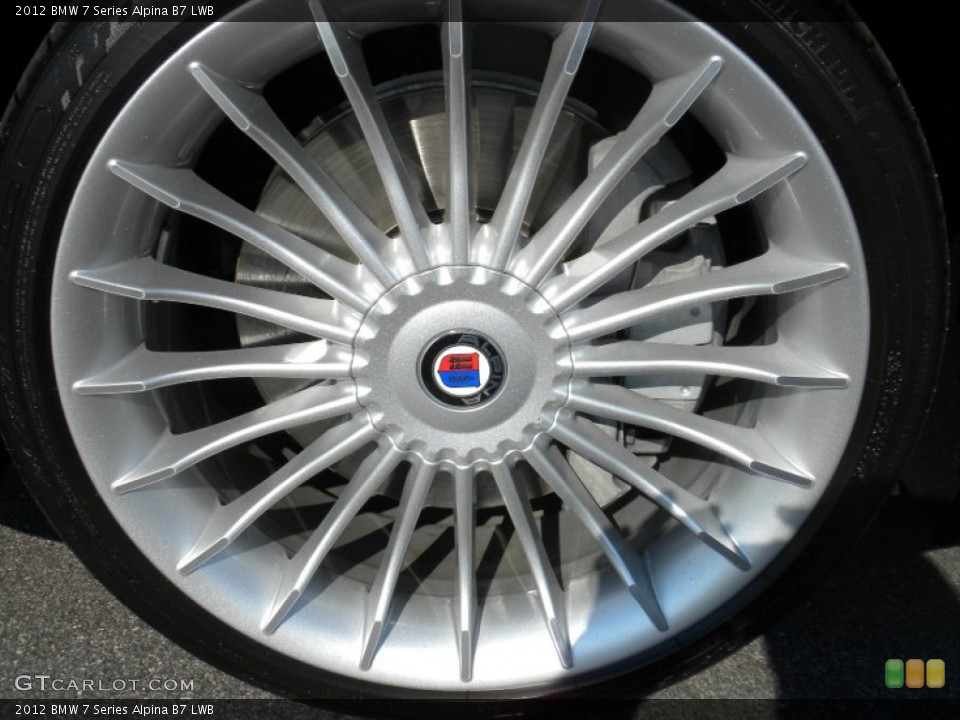 2012 BMW 7 Series Alpina B7 LWB Wheel and Tire Photo #54777301