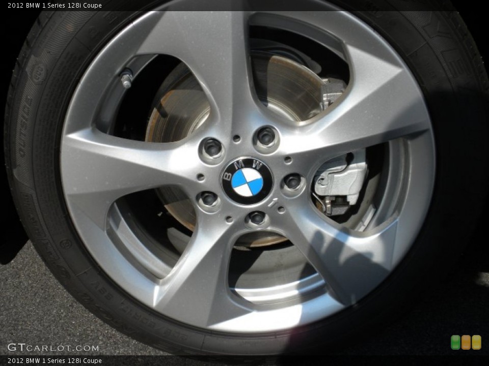 2012 BMW 1 Series 128i Coupe Wheel and Tire Photo #54777351
