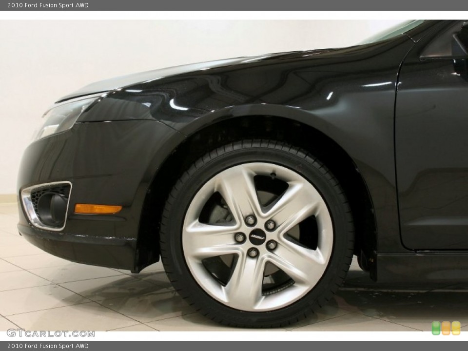 2010 Ford Fusion Sport AWD Wheel and Tire Photo #54779549