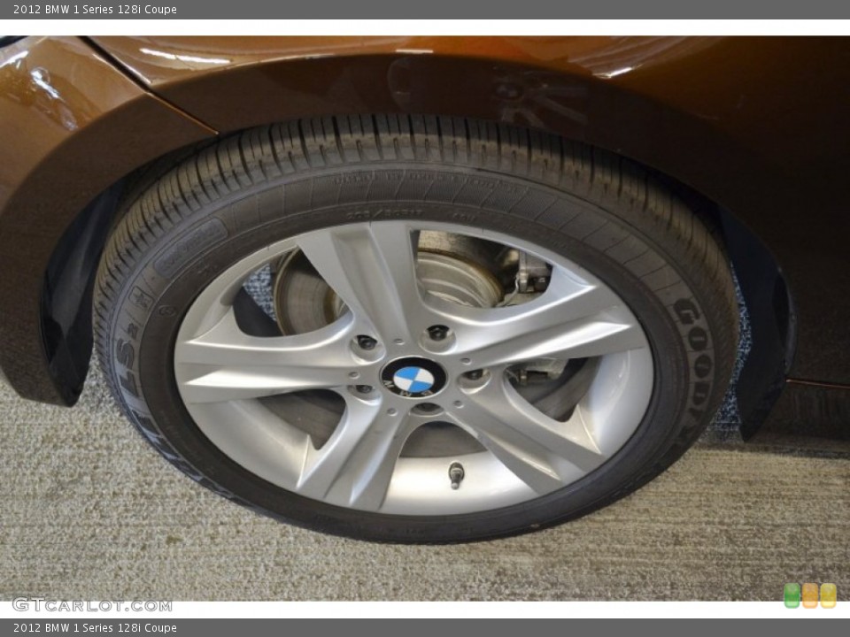 2012 BMW 1 Series 128i Coupe Wheel and Tire Photo #54781338