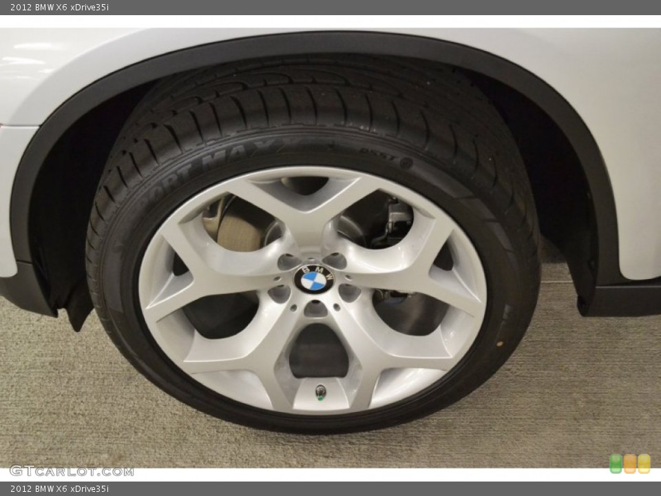 2012 BMW X6 xDrive35i Wheel and Tire Photo #54781431