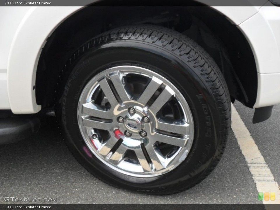 2010 Ford Explorer Limited Wheel and Tire Photo #54781596
