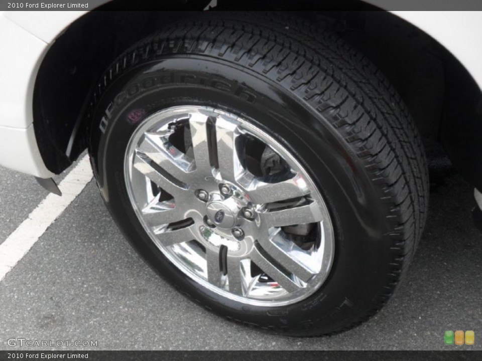 2010 Ford Explorer Limited Wheel and Tire Photo #54781620