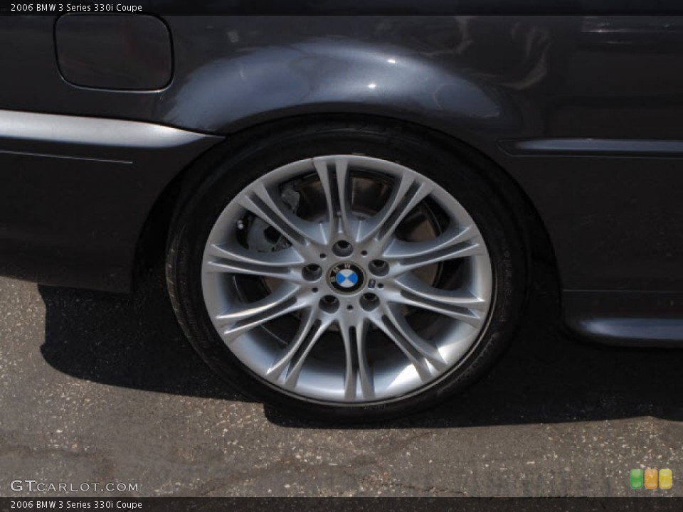 2006 BMW 3 Series 330i Coupe Wheel and Tire Photo #54782175