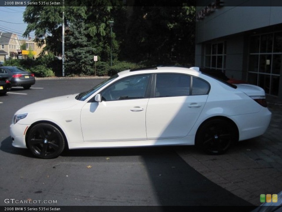2008 BMW 5 Series Custom Wheel and Tire Photo #54783903