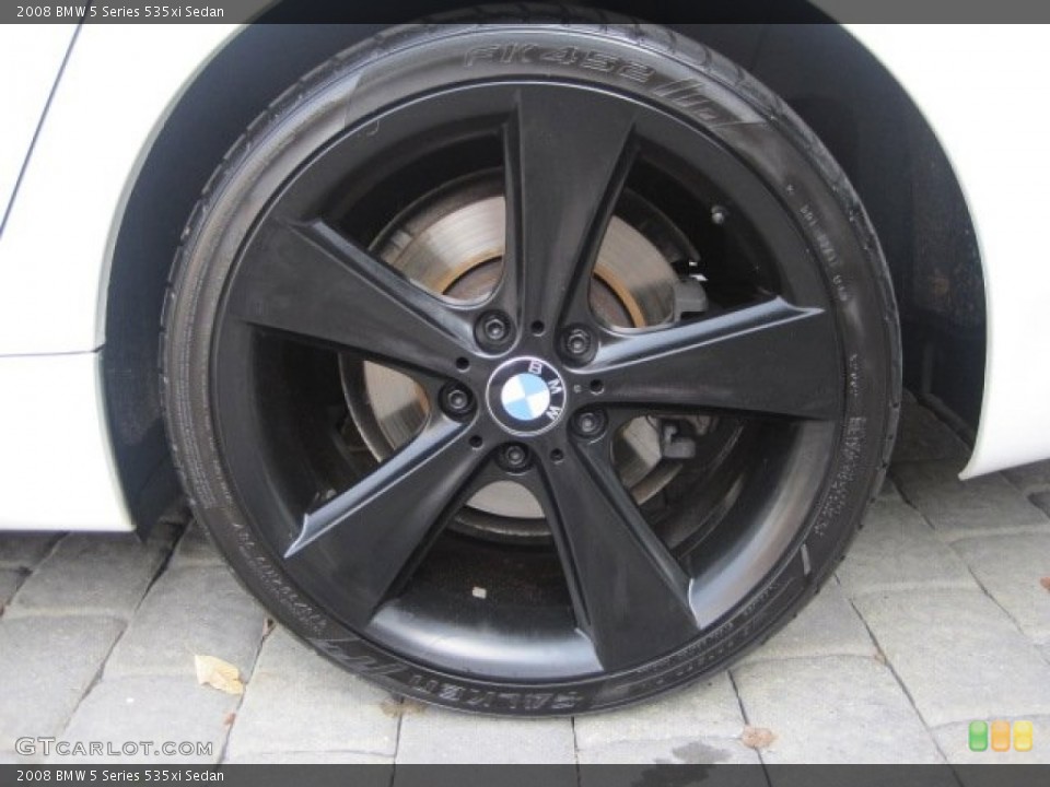 2008 BMW 5 Series Custom Wheel and Tire Photo #54784059