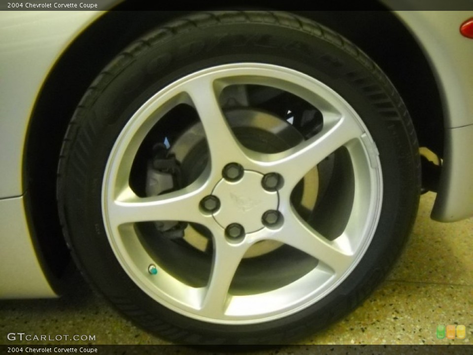 2004 Chevrolet Corvette Coupe Wheel and Tire Photo #54785424