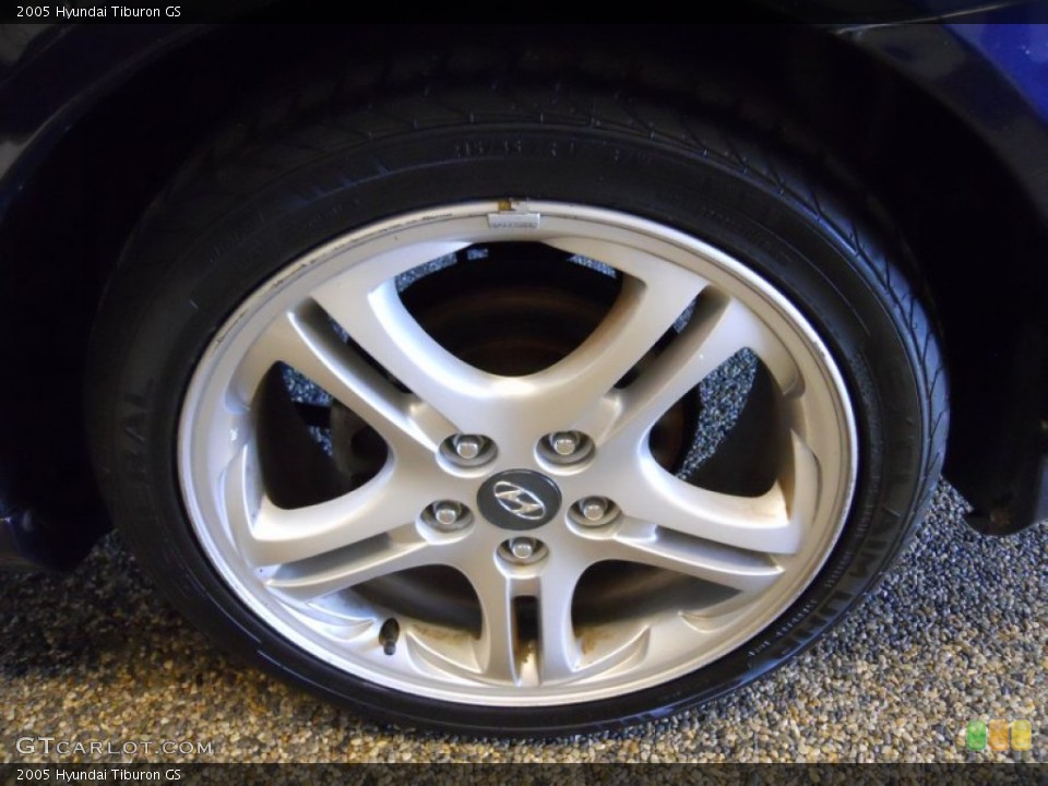 2005 Hyundai Tiburon GS Wheel and Tire Photo #54785784