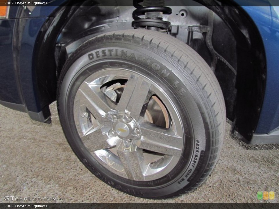 2009 Chevrolet Equinox LT Wheel and Tire Photo #54786912