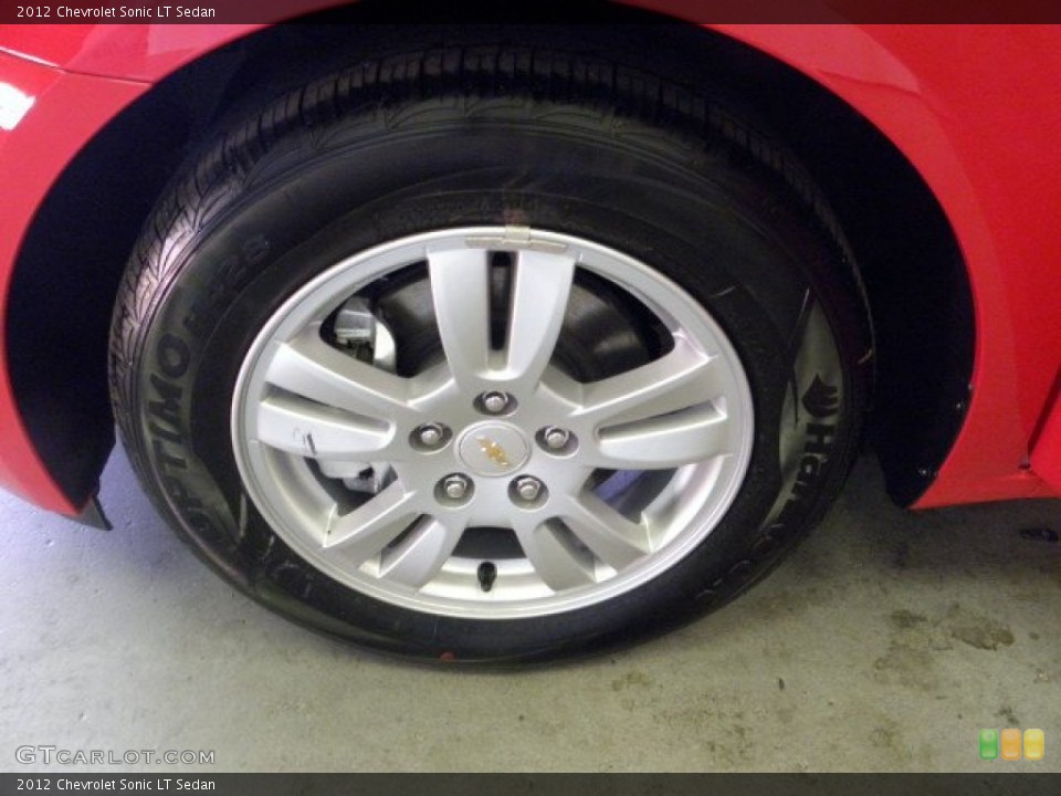 2012 Chevrolet Sonic LT Sedan Wheel and Tire Photo #54789084