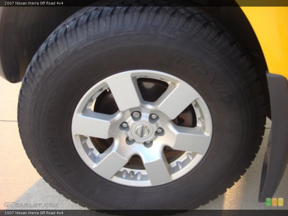 2007 Nissan Xterra Off Road 4x4 Wheel and Tire Photo #54798337