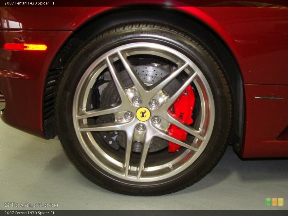 2007 Ferrari F430 Spider F1 Wheel and Tire Photo #54801211