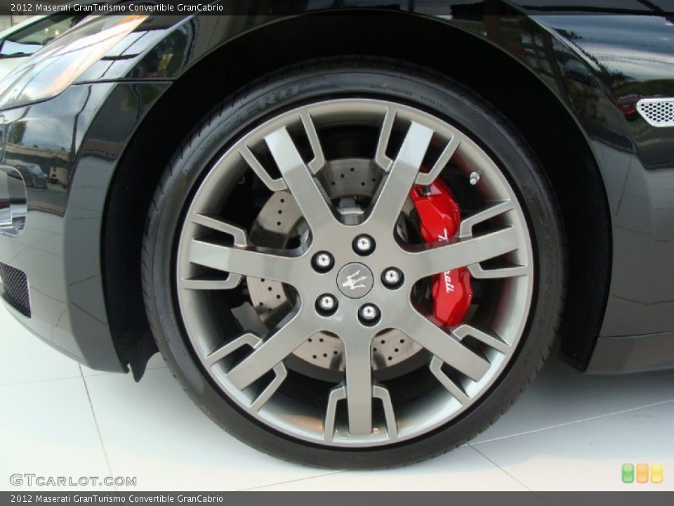 2012 Maserati GranTurismo Convertible GranCabrio Wheel and Tire Photo #54801493