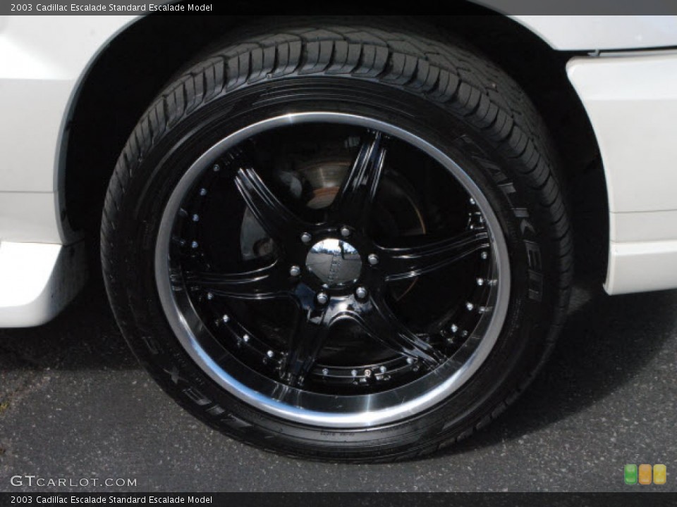 2003 Cadillac Escalade Custom Wheel and Tire Photo #54801532