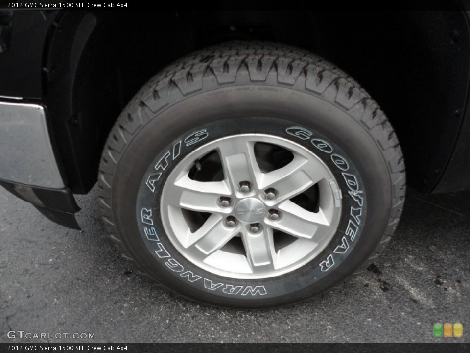 2012 GMC Sierra 1500 SLE Crew Cab 4x4 Wheel and Tire Photo #54806701