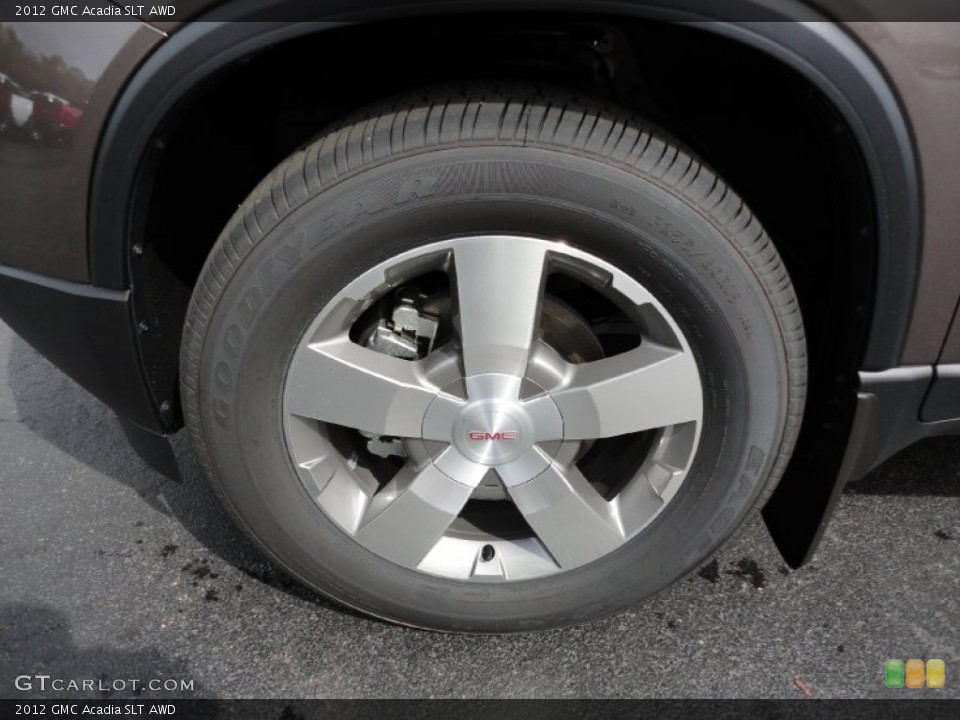 2012 GMC Acadia SLT AWD Wheel and Tire Photo #54807976