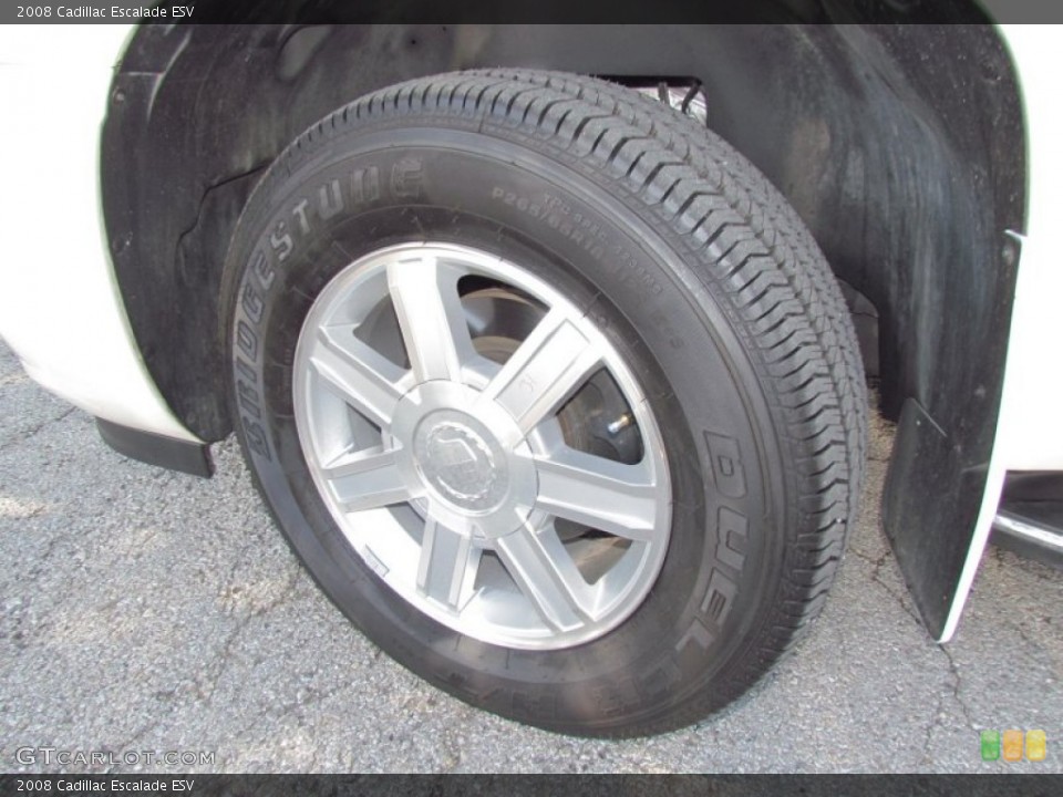 2008 Cadillac Escalade ESV Wheel and Tire Photo #54809140