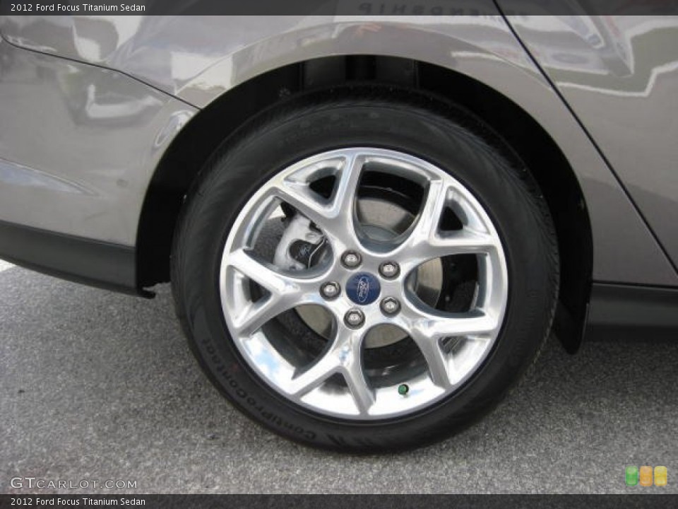 2012 Ford Focus Titanium Sedan Wheel and Tire Photo #54810616