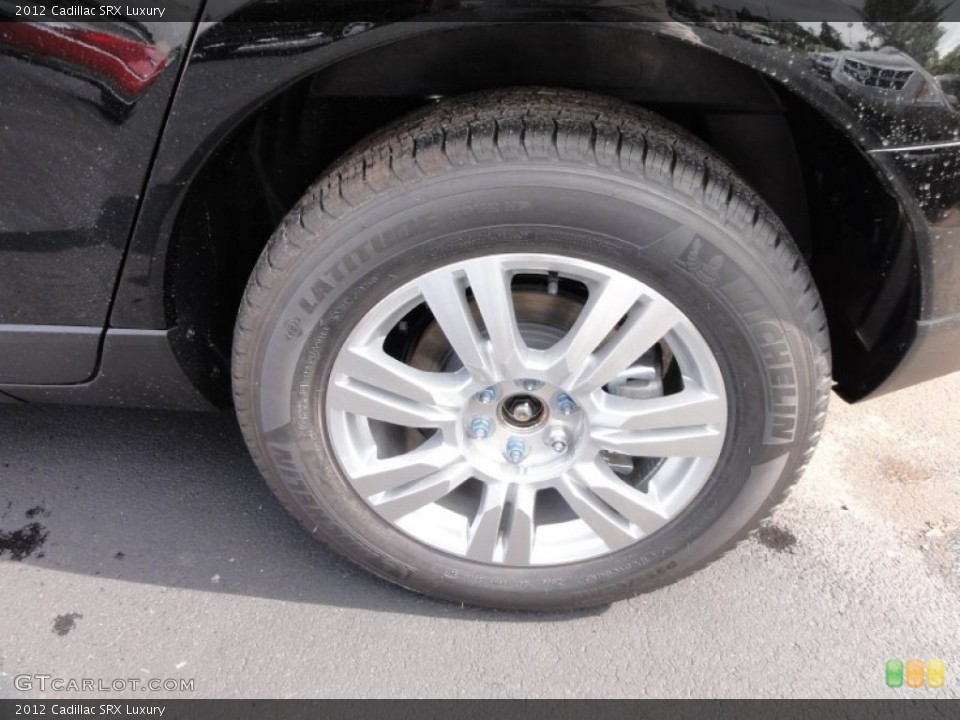 2012 Cadillac SRX Luxury Wheel and Tire Photo #54813850