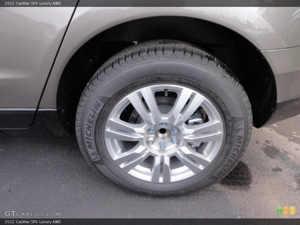 2012 Cadillac SRX Luxury AWD Wheel and Tire Photo #54814054