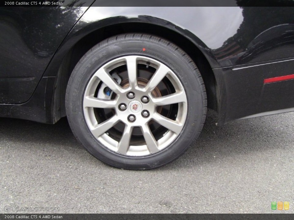 2008 Cadillac CTS 4 AWD Sedan Wheel and Tire Photo #54815704