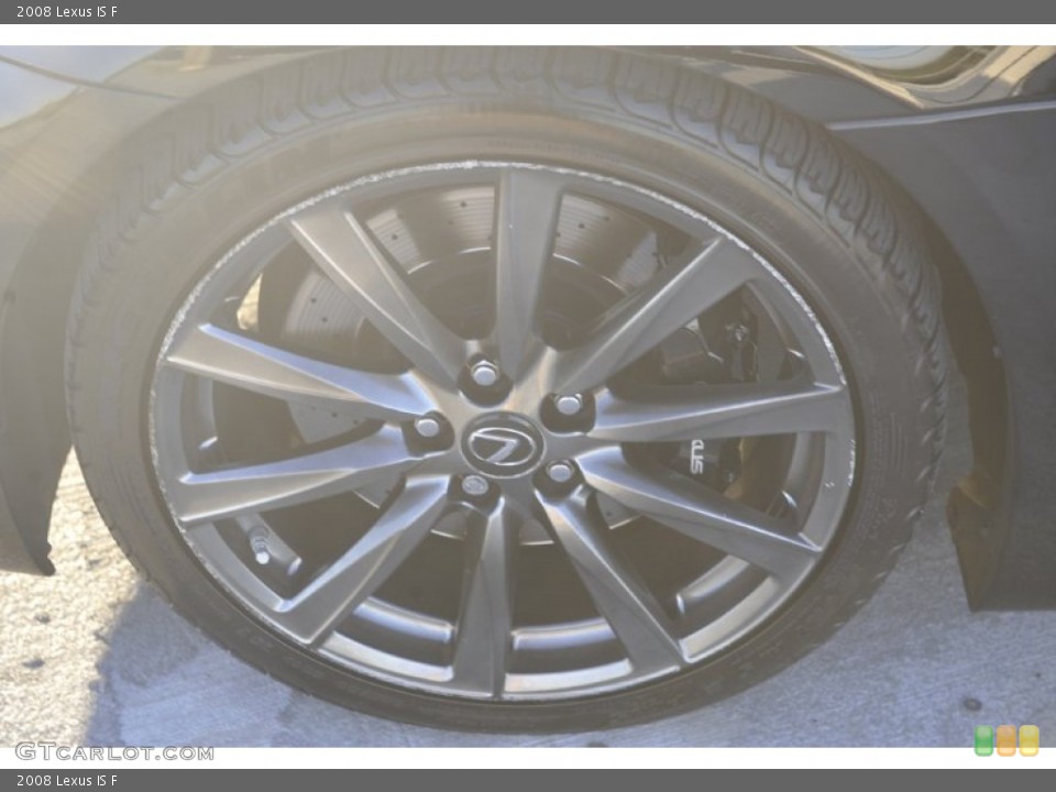 2008 Lexus IS F Wheel and Tire Photo #54816967